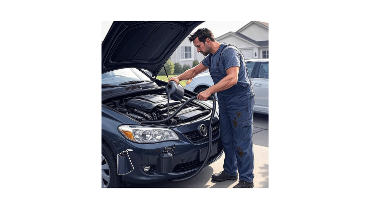 OIL CHANGE AT HOME